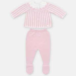 Conjunto punto hojas chiara