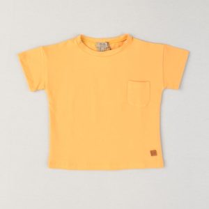 Camiseta Basica color mostaza