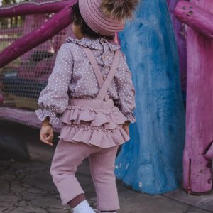 Pelele de tirantes niña