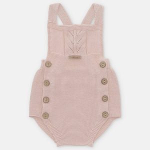 Peto punto lin rosa empolvado