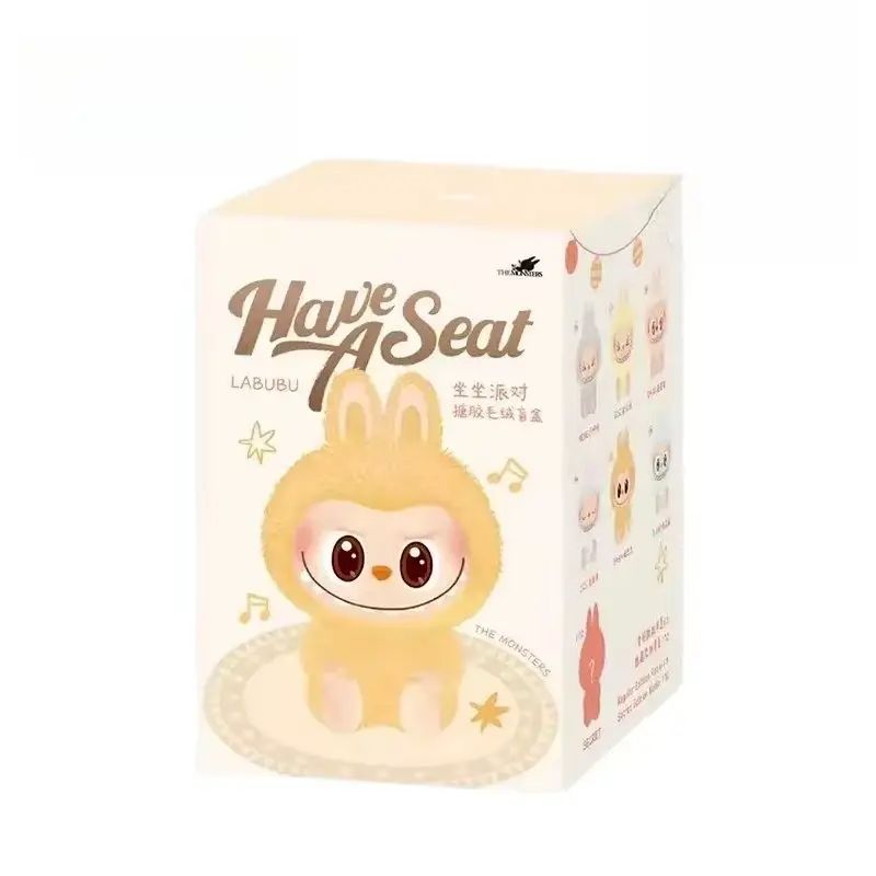 Labubu Peluche de Vinilo Hehe – Serie Have a Seat - Imagen 2