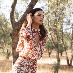 Blusa Gasa Nuits Caldera