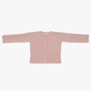 Cardigan punto largo