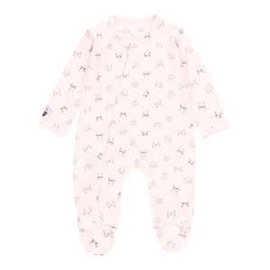 Pelele Punto Estampado “Caras” De Bebe