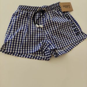 Bañador de cuadros azul Niño Lolittos