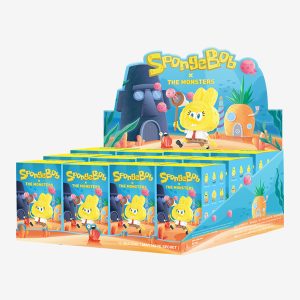 Caja completa Labubu × SpongeBob Blind Box 12 figuras