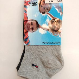 PACK DE 3 CALCETINES TOBILLEROS 1805 CRONOS NIÑOS