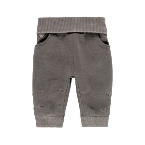 Pantalón felpa gris bebé niño