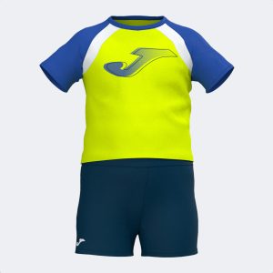CONJUNTO JOMA AMARILLO FLUOR/MARINO TALLAS DE LA 3 A LA 10