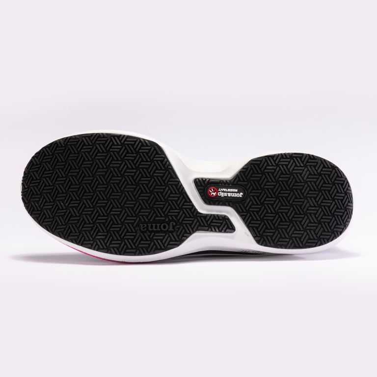 ZAPATILLA JOMA NEGRA FUCSIA - Imagen 4