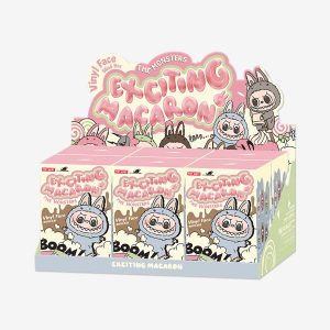 Labubu Cara de Vinilo Caja Sorpresa – Serie Exciting Macaron