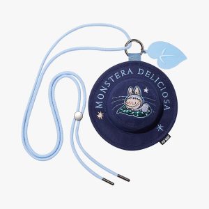 Mini Bolso de Sombrero Labubu Monstera Deliciosa – Serie Fall In Wild