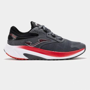 ZAPATILLA RUNNING JOMA GRIS / ROJA
