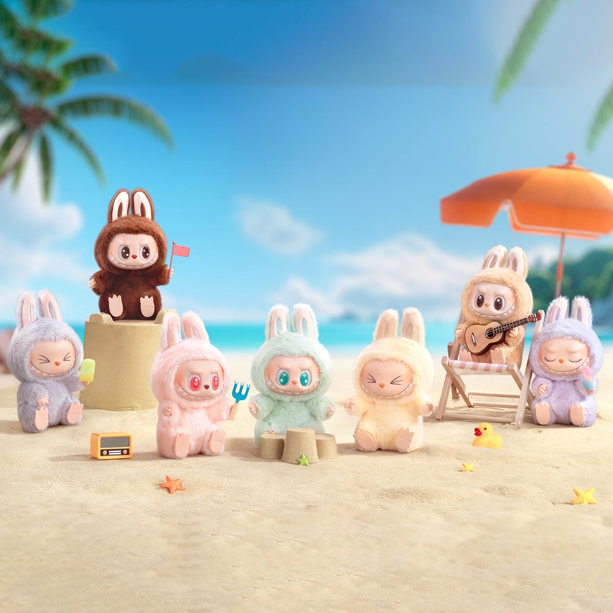 Labubu Peluche de Vinilo Hehe – Serie Have a Seat - Imagen 3