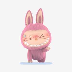 Figuras Labubu Sweating – Serie Lazy Yoga