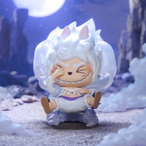 Figura Labubu × One Piece – Monkey D. Luffy Gear 5