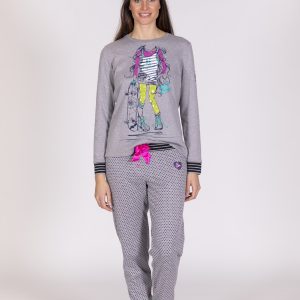 PIJAMA ESPAMPADO CHICA 212150 SEÑORETTA