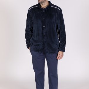 CHAQUETA DE PELO LISO GOFRADO 212649 SOY