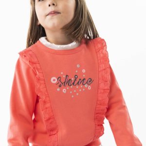 Pantalón felpa estampado de bebé -BCI estampado degradé