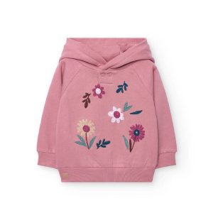 Sudadera felpa ciclamen