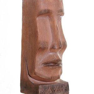 MACETERO RESINA CARA ALTO OSCURO