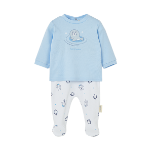 CONJUNTO 2 PIEZAS BEBÉ AZUL 3005 WATERLEMON