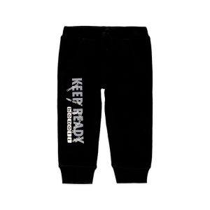 Pantalón felpa básico de bebé niño