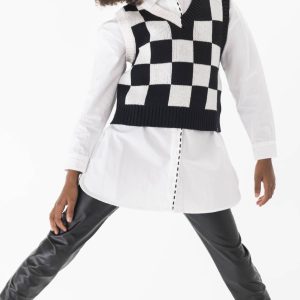 Camisa popelín de niña -BCI blanco