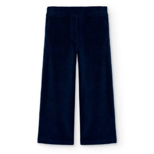 Pantalón pana azul