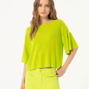 Jersey Manga Corta Verde Ácido Surkana