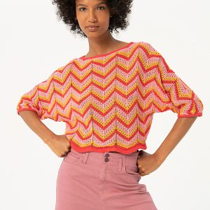 JERSEY PUNTO RAYAS ROJO