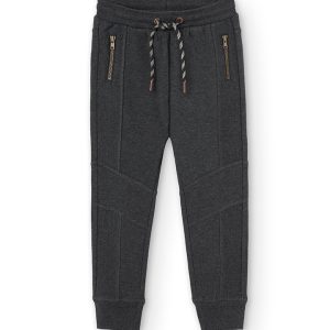 Pantalón felpa con bandas de niño