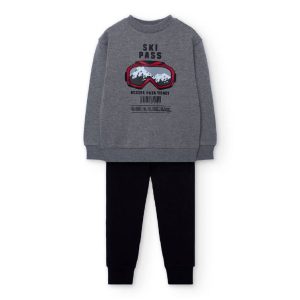 Conjunto felpa gafas ski