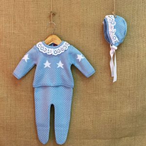 Conjunto polaina estrellas