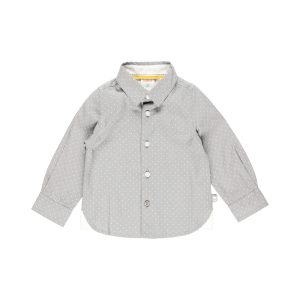 Camisa popelín topos niño