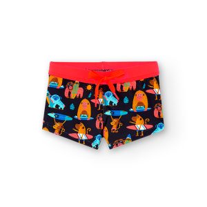 Bond poliamida monos de bebé niño estampado monos