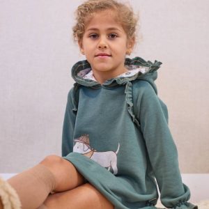 Vestido felpa perrito