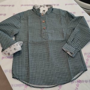 Camisa cuadros Petit &flower