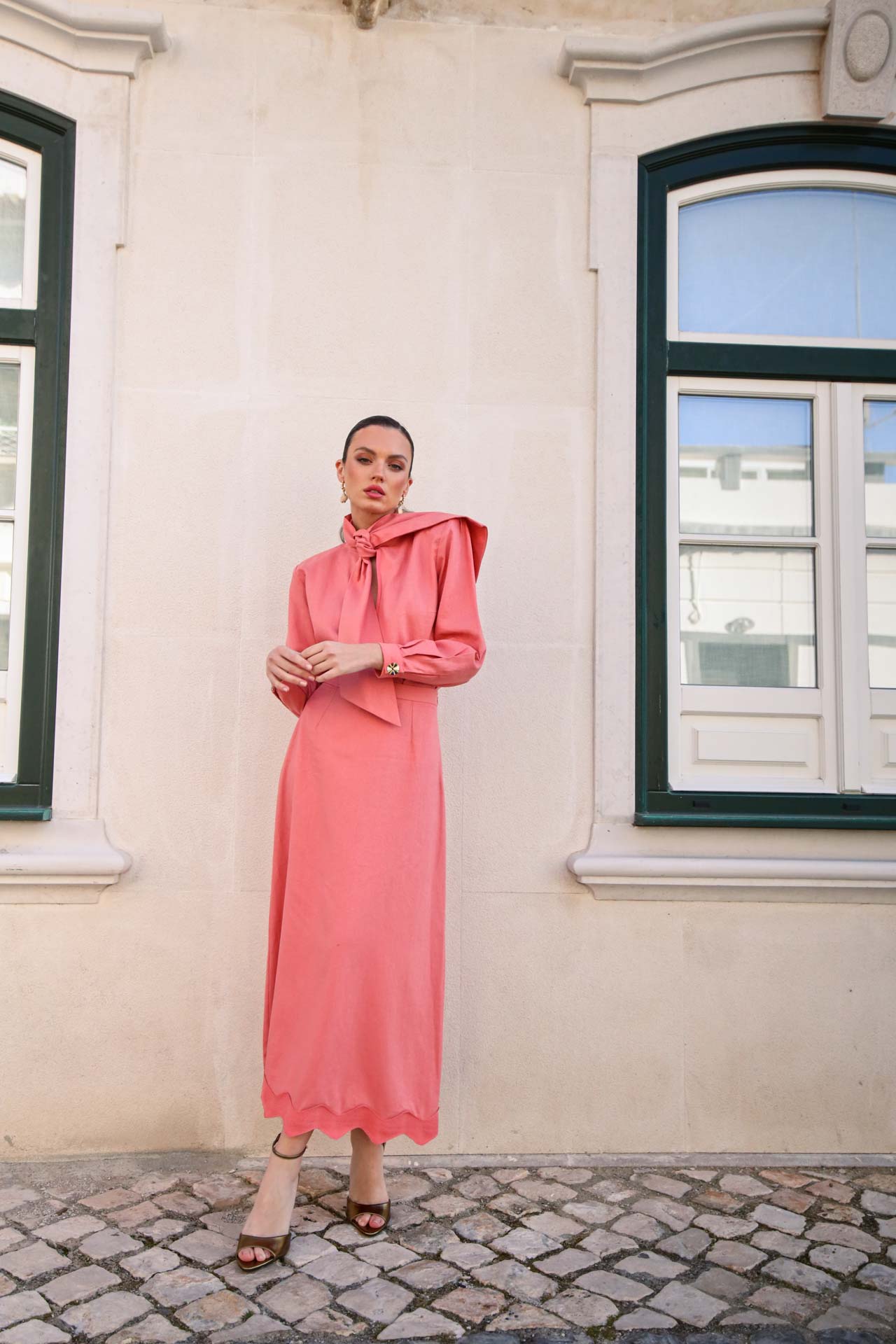 Blusa Lazada África Coral - Imagen 3