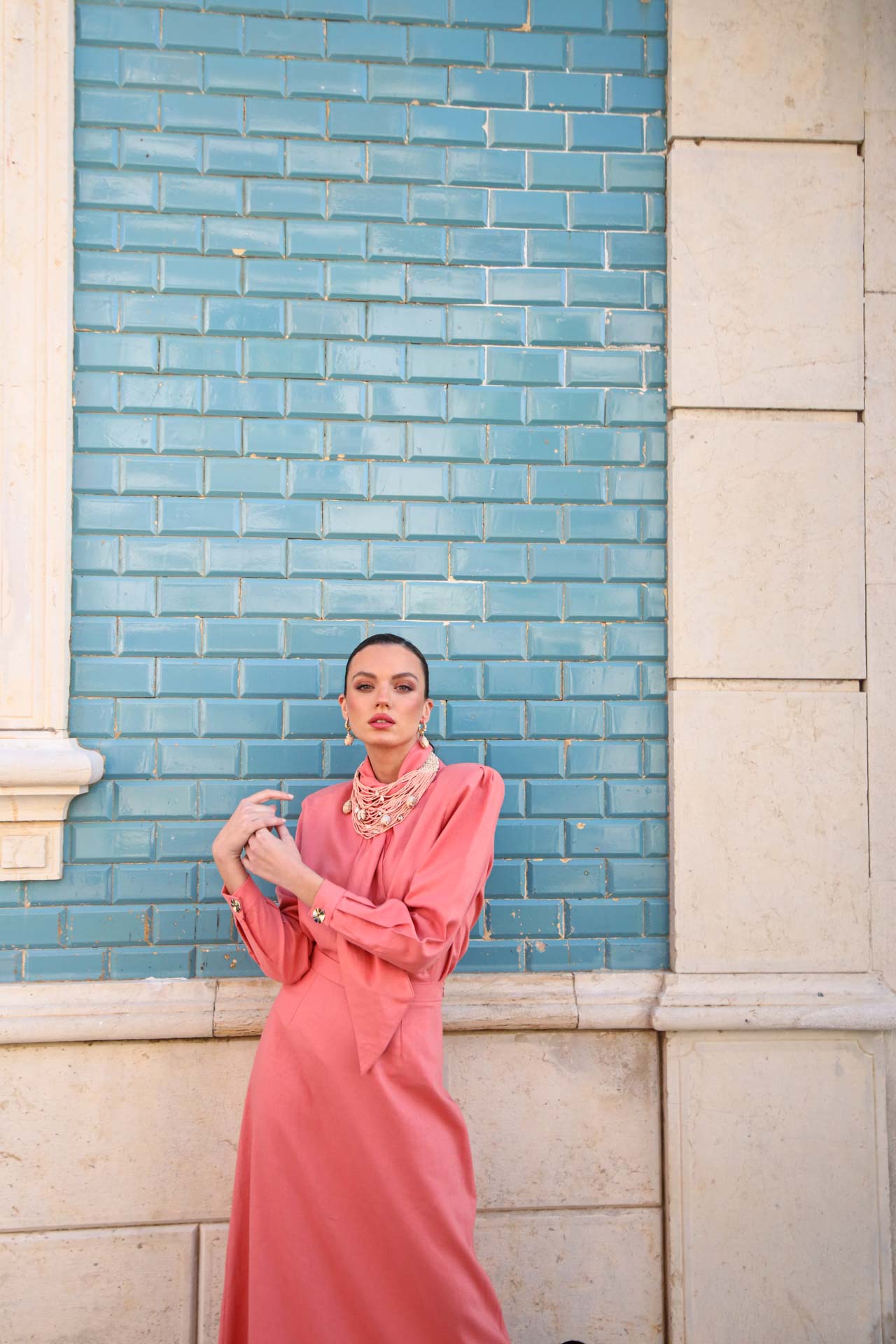 Blusa Lazada África Coral - Imagen 4