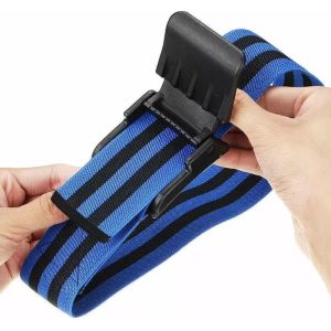 Banda Oclusion Elástica Con Broche Ajustable Musculación