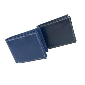 Elegante Monedero Premium de Caballero en Piel de Búfalo con Gran Calidad y Tarjetero Interno