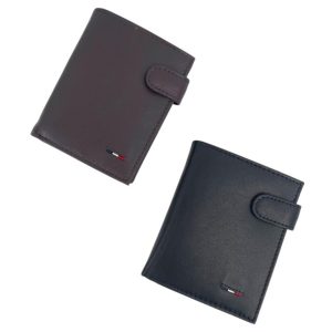 Monedero Premium de Caballero en Piel de Cabra con Gran Calidad y Bolsillos Internos