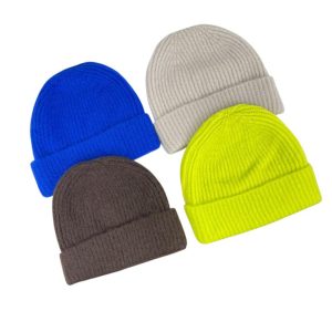 Gorro Italiano para Mujer de Alpaca con Colores Lisos, Gran Calidad e Ideal para Regalo