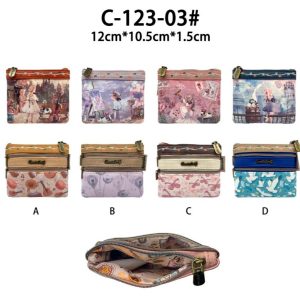 Monedero Sintético con Muñeca Sweet Candy y 2 Bolsillos Traseros para Mujer