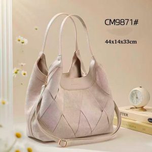 Bolso de Hombro Sintético Maxfly con Frontal Original, Gran Capacidad y Bolsillo Trasero para Mujer