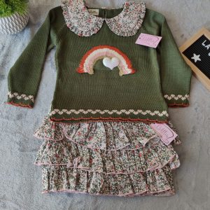 Jersey niña arcoiris