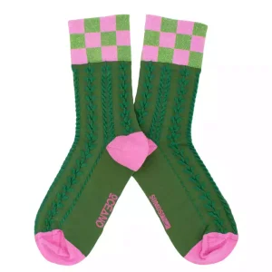 Calcetines Espigas verde