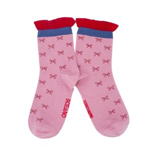 Calcetines Lazos rosa