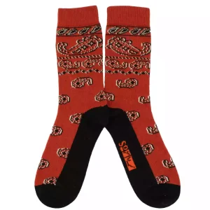 Calcetines lana Bandana teja